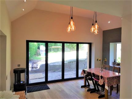 Kirknewton Renovation Internal Dining Room