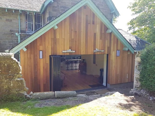 Kirknewton Renovation Glass Bi-Fold Door