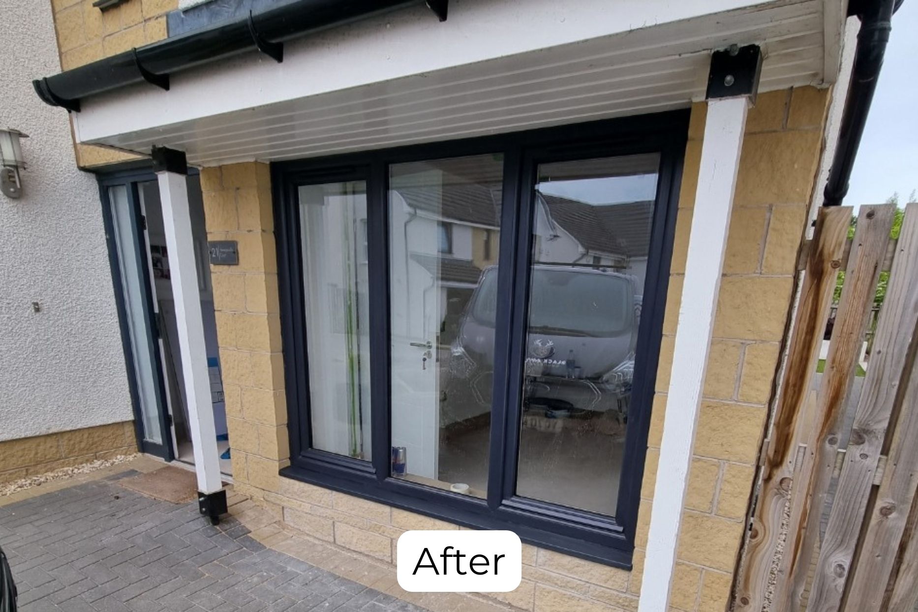 Garage Conversion Glasgow After Image